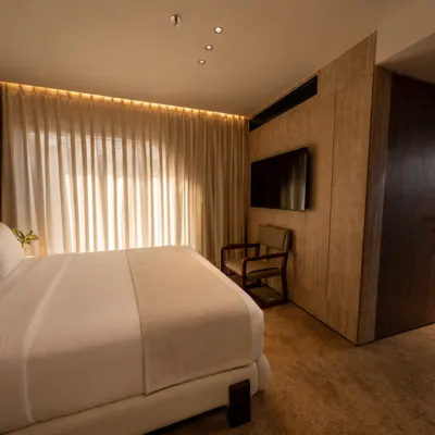 Junior suite with panoramic Nile windows