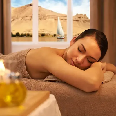 Aromatherapy massage onboard