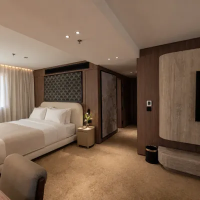 Royal suite living area